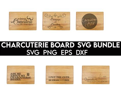 Charcuterie Svg Bundle Charcuterie Svg Cutting Boards Svg Etsy