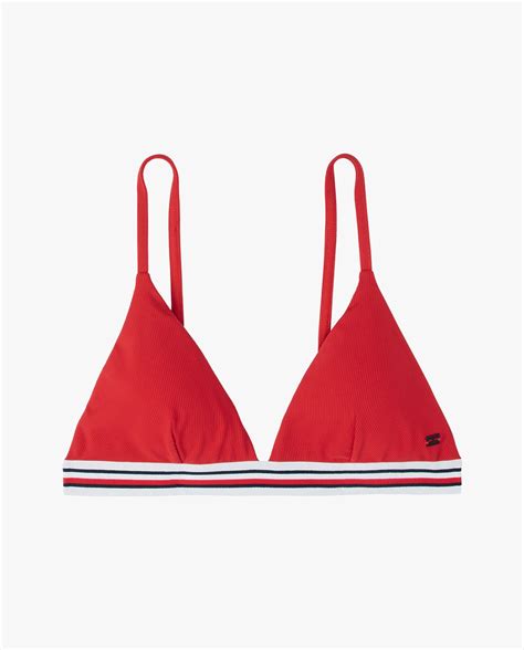 Top bikini triángulo liso Tommy Hilfiger El Corte Inglés