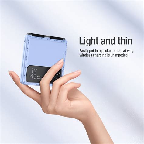 Nillkin Qin Vegan Leather Case For Samsung Galaxy Z Flip G Z Flip