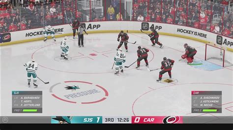 NHL 24 San Jose Sharks Vs Carolina Hurricanes Gameplay PS5 YouTube