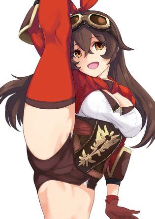 Standing Split Luscious Hentai Manga Porn