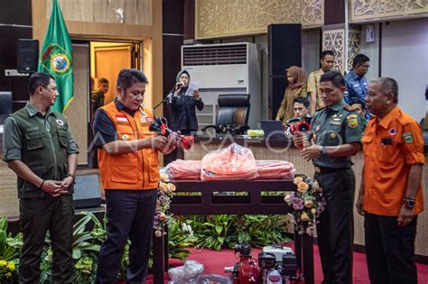 Rapat Koordinasi Penanganan Karhutla Di Sumatera Selatan ANTARA Foto