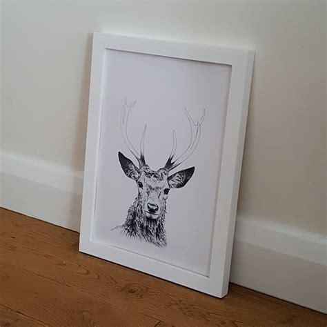 Stag, Animal Poster, Stag Print - Etsy