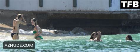 Apple Martin Sexy Seen With Gwyneth Paltrow Put On A Bikini Show Out On The Beach In Barbados