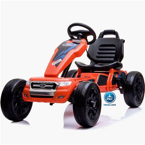 Kart El Ctrico Ford Ranger V Naranja Coches Electricos Para Ni Os