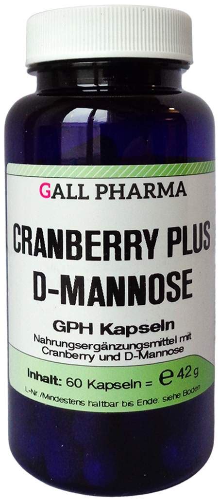 Cranberry Plus D Mannose Gph Kapseln St Ck Kaufen Volksversand