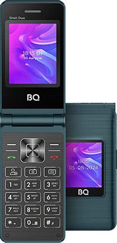 BQ BQ-2412 Shell Duo (бирюзовый) телефон купить в Минске