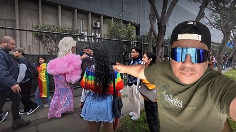 Me metí a la marcha gay Preguntas incómodas en la marcha YouTube