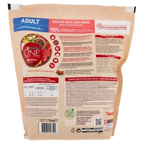 Purina One Mini Small Adult Ricco In Manzo Con Riso Kg Carrefour