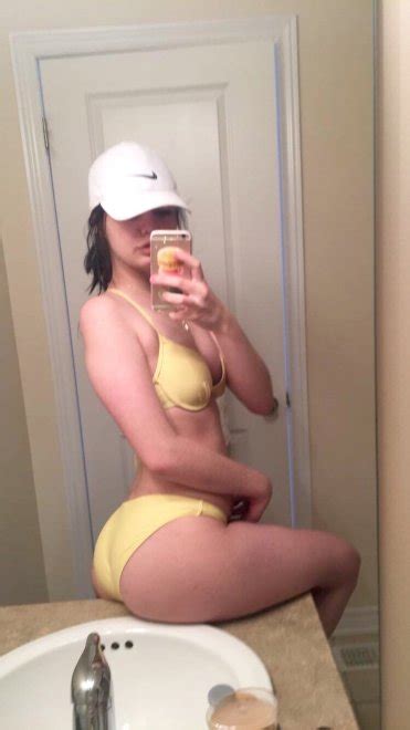 Sexy Yellow Bikini Porn Pic