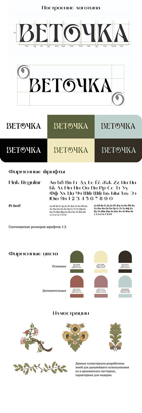 ВЕТОЧКА on Behance