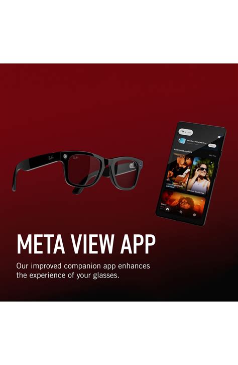 Ray-Ban Men's Ray-Ban Meta Smart Glasses Headliner | Smart Closet