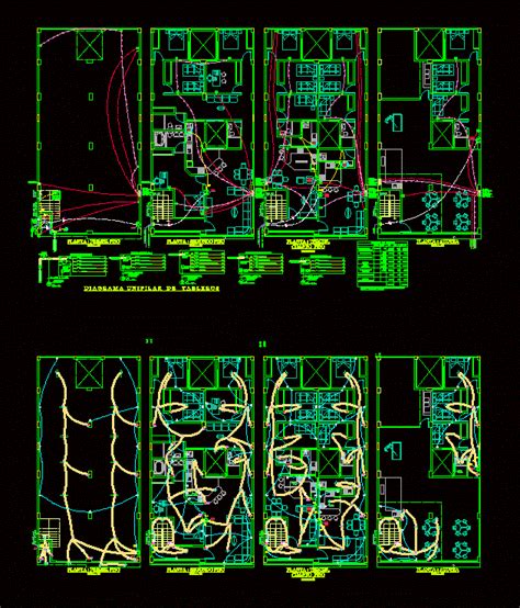 Schemi Elettrici Abitazione In Autocad Libreria Cad