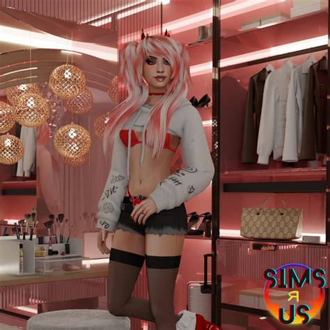 QUEEN BESTIE BIKINI SWEATSHIRT Gallery The Sims Create A Sim CurseForge