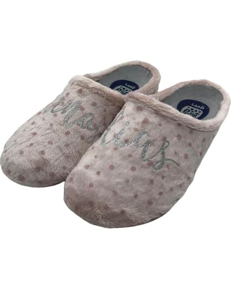 Calzado De Casa De Mujer SE ME RIEN LOS PIES ZAPATILLA CASA MUJER LARO GEMA 211 NUDE
