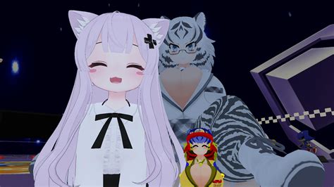 Vrchat Two Cuties And A Giant Thicc Tiger By Marioblade64 On Deviantart