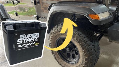 2018 Jeep Wrangler Auxiliary Battery