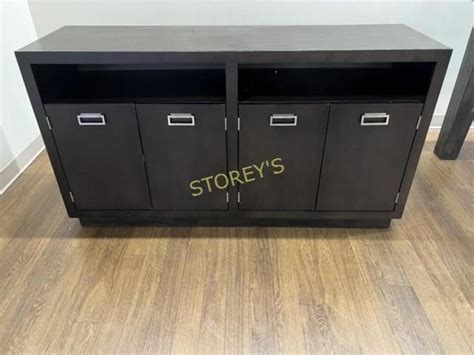 4 Door Buffet Side Table 5 X 18 X 32 Live And Online Auctions On