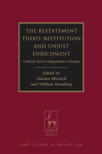 The Restatement Third Restitution And Unjust Enrichment Critical And