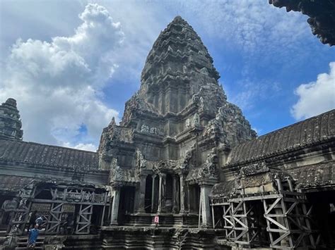 View Of Angkor Wat Temple Complex In Cambodia View Of The Flickr