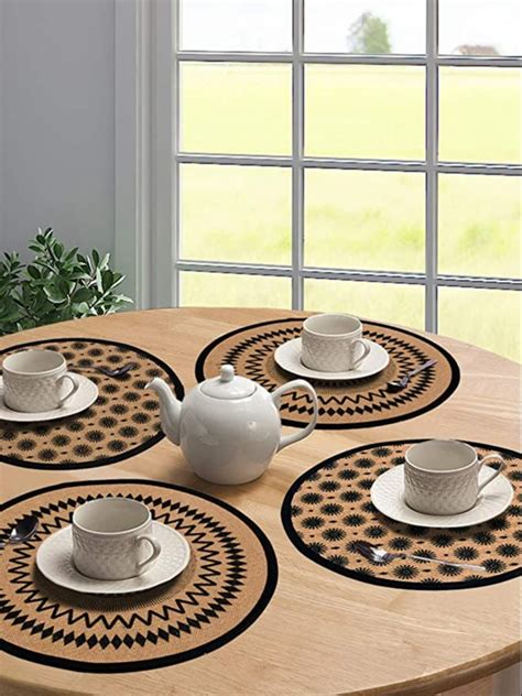 Natural Jute Placemat Set Of Four Size 38x38 Cm At Rs 650piece In