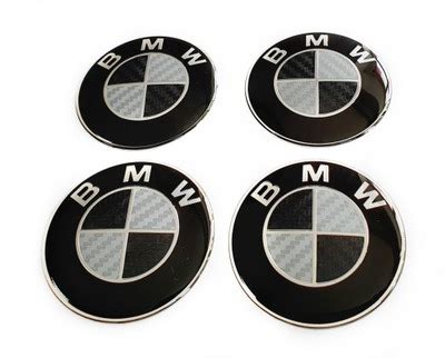 BMW LOGO NAKLEJKA EMBLEMAT 64mm NA KOŁPAK DEKIELKI 9685626408