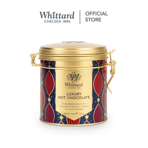 Whittard Luxury Hot Chocolate Clip Top Tin G Shopee Singapore