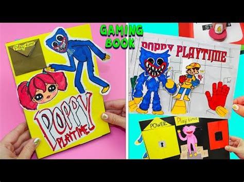 Поппи ПлейТайм с Хагги Вагги! Игровая книга своими руками из бумаги Diy ...