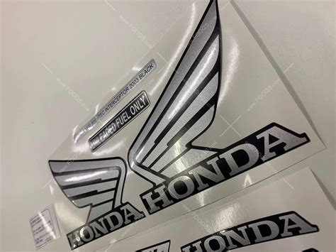 Honda VFR 800 Interceptor 2002-2003 schwarz Aufkleber Fooqs.com