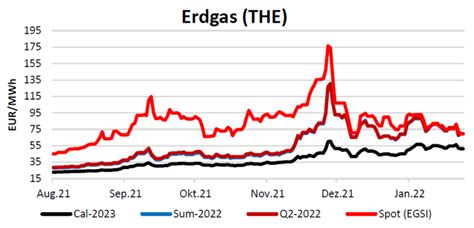 Energiemarktbericht vom 17 Februar 2022 EFI NET Portal für den