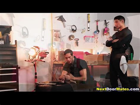 Gay Car Mechanic Barebacked And Rimmed By His Hot Buddy Xvideos