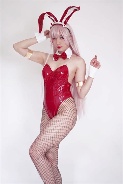 Annchirisu Zero Two Bunny Suit Nude NudeCosplayGirls