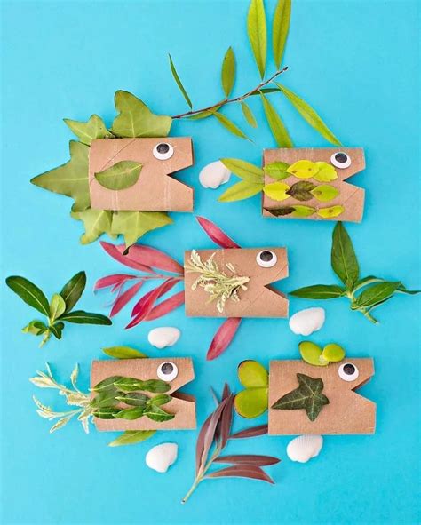 Creatividad Sostenible Actividades Con Rollos De Papel Preescolar Y