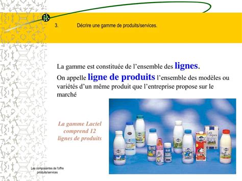 Ppt La Notion De Gamme De Produits Powerpoint Presentation Free