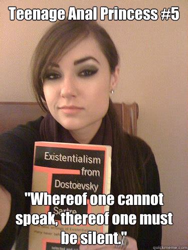 Teenage Anal Princess 5 Whereof One Cannot Speak Thereof One Must Be Silent