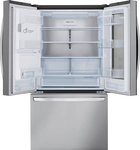 Lg Counter Depth Max 255 Cu Ft French Door Smart Refrigerator With