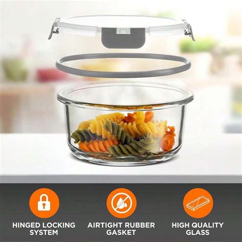 Serenelife Serenelife Piece Superior Glass Food Storage Containers