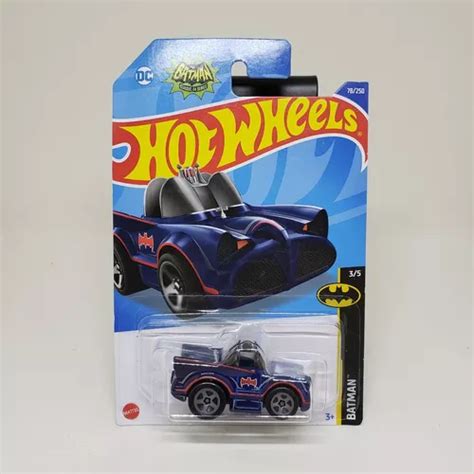 Hot Wheels Batman Tooned Classic Tv Series Batmobile Db Mercadolivre