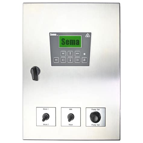Ss Milk Pump Controller 3 Phase Sema Ltd