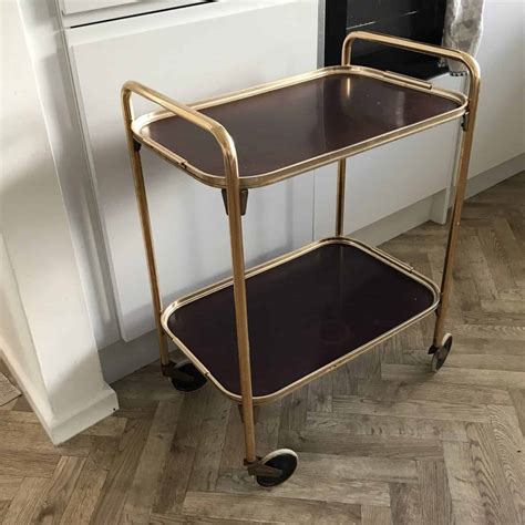 How To Upcycle A Tea Trolley Into A Drinks Trolley Pinkscharming