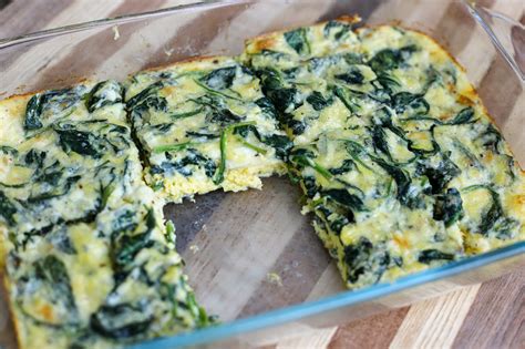 Cheesy Spinach Baked Eggs - Healthyish Foods