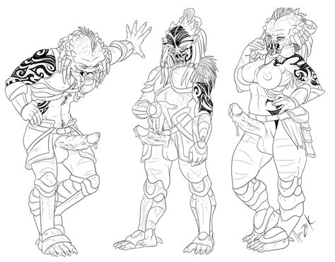 CO Pred Trio By Draekokun Hentai Foundry