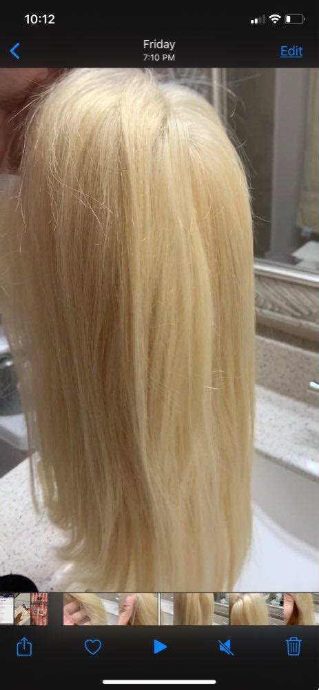 SeleonHair Blonde Bob Human Hair Wigs Front Lace