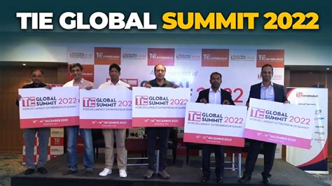 Tie Hyderabad To Host The Entrepreneurship Meet Tie Global Summit