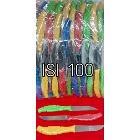 Jual ISI 100 SOUVENIR PERNIKAHAN PISAU DAPUR KEMAS PLASTIK Shopee