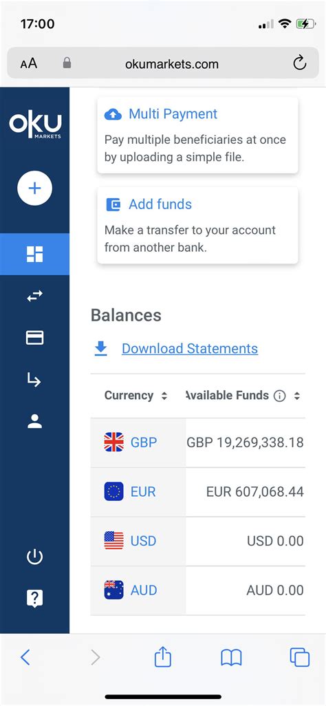 Oku Markets Currency Management Solutions