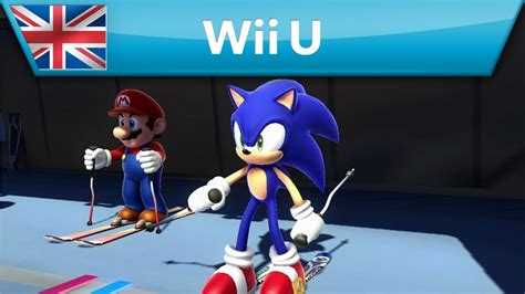 mario sonic   sochi  olympic winter games trailer wii