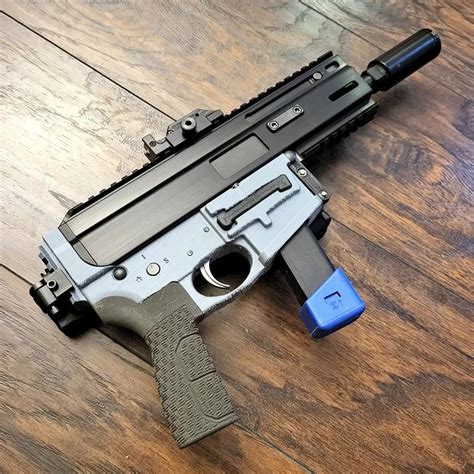 The PRM 9 3D Printable AR9 Bufferless Lower Receiver