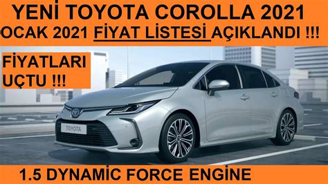 Toyota Corolla Fiyat Listesi