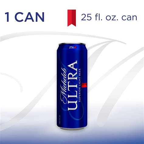 Michelob Ultra Light Beer 25 Fl Oz Can 42 Abv